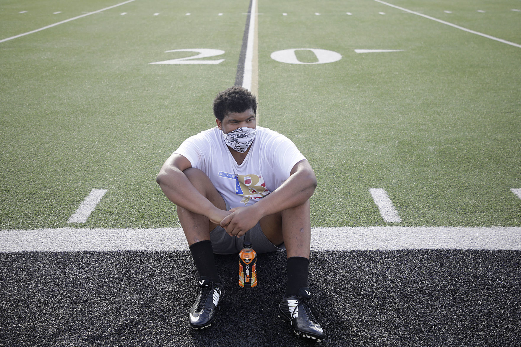 Broken Arrow football practice